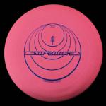 MODEL - DGA Softouch
COLOR - Pink/Blue Hot Stamp
WEIGHT/SIZE -174gr/23.4cm
MAX WEIGHT - 192gr
CONDITION - New
COMMENT - Frisbee like rim with soft feeling plastic