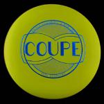 MODEL - Innova Coupe
COLOR -Yellow/Blue Hot Stamp
WEIGHT/SIZE -173gr/21.2cm
MAX WEIGHT - 176gr
CONDITION - New
COMMENT - Became a popular putter.