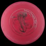 Rare New 90s DX Innova Vintage Stamped Cobra 175 Gram Golf Disc
Sale Price: $12.00 + $5.00 Shipping
Item #: 133350695106
Date Sold: 03/10/2020
Quantity Sold: 1
This disc is a new 90s DX Innova Cobra from the San Marino 2 circle mold . This mold was used after the 3 circle and before the Classic Cobra was made. The Cobra was one of the most popular drivers of that time. This Cobra is red with a silver reflective vintage hot stamp and weighs 175 grams. It has never been thrown, has a “burnt” outer edge, and some light handling scratches. Please pay by using Pay Pal. Thanks for bidding and good luck.